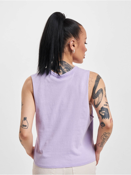 Only Tops sans manche Lucy Knot Eagle Box pourpre